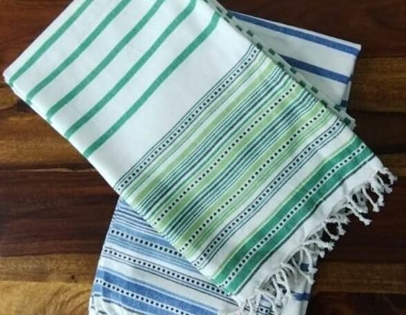 High-quality, durable bath towels produced by leading manufacturers in India.