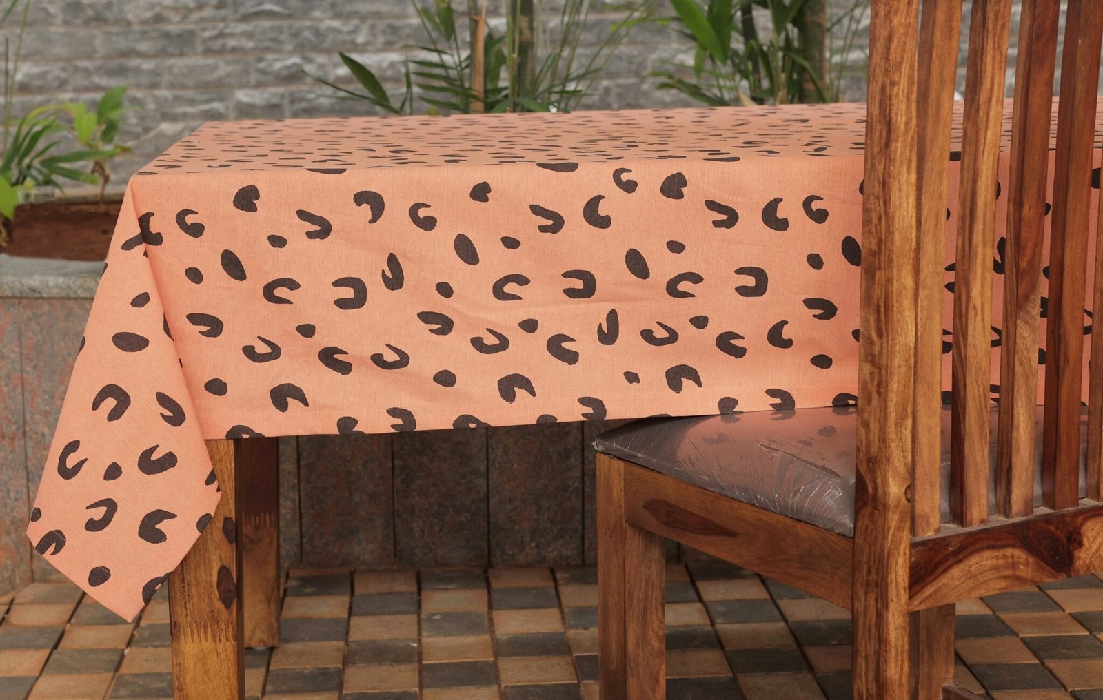 Elegant block printed tablecloth from expert manufacturers in India, blending tradition and style