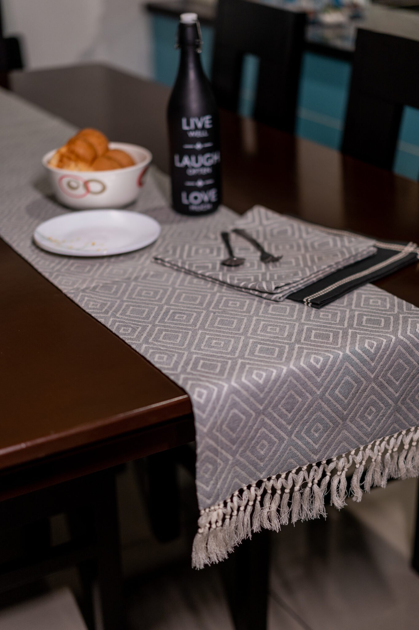 Stretch table cloth from top manufacturers in India, providing a perfect fit for any table size.