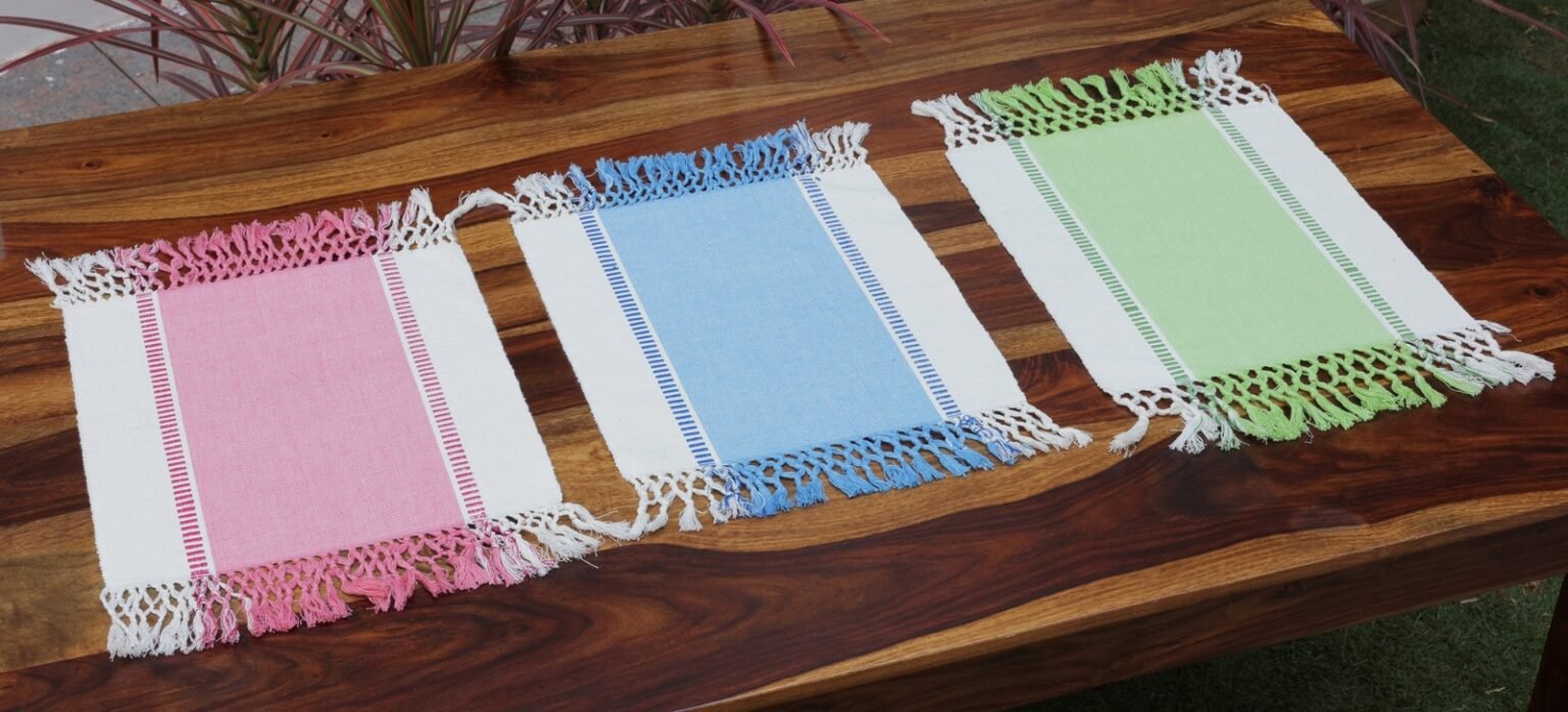 Elegant fabric table mats showcasing fine craftsmanship from top fabric table mat manufacturers