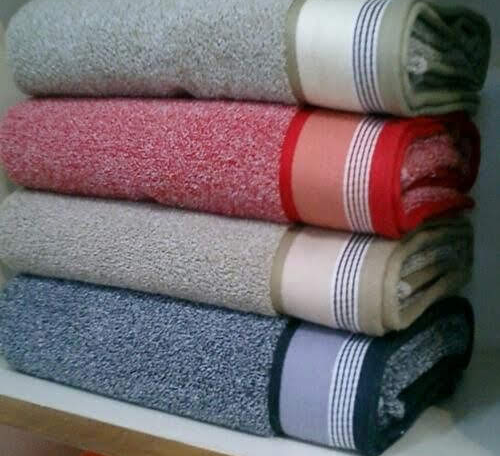 A selection of high-quality bath towels crafted by top manufacturers in Tamil Nadu.
